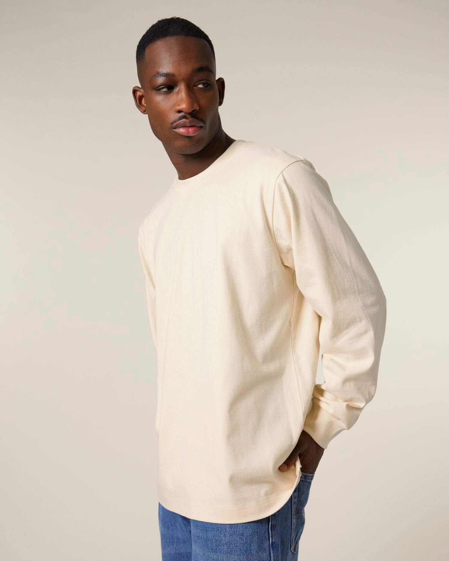 Freestyler Long Sleeve - Natural Raw - Vorderseite