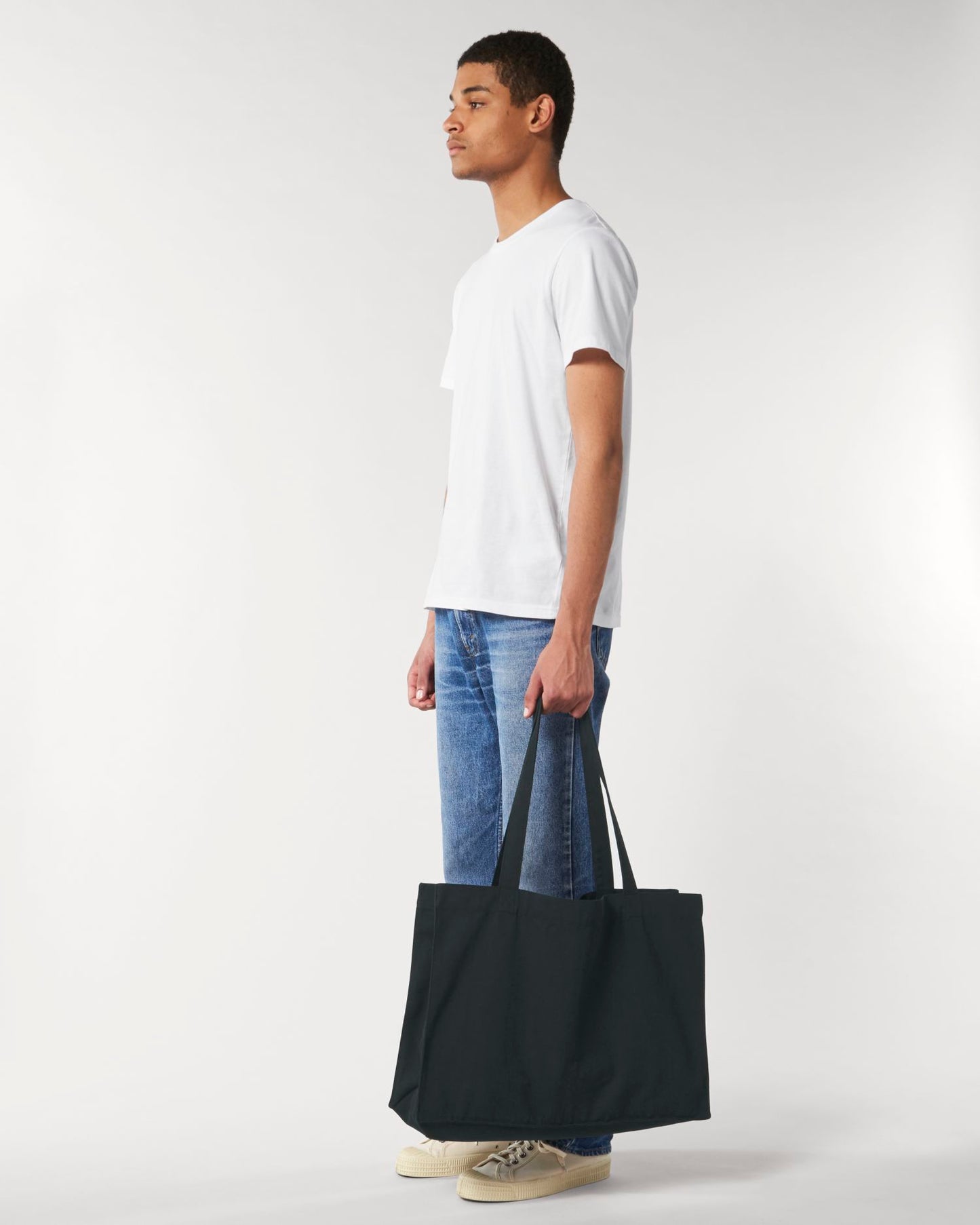 Shopping Bag - Black - Vorderseite