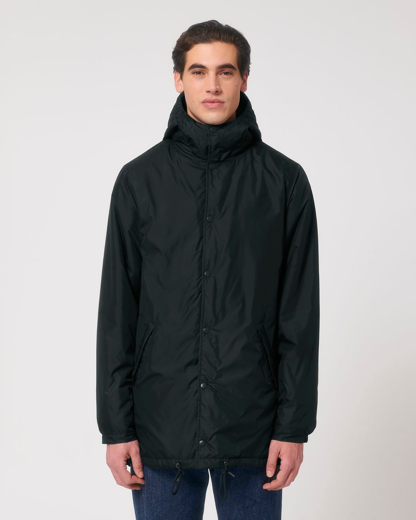 Padded Parker - Black - Vorderseite