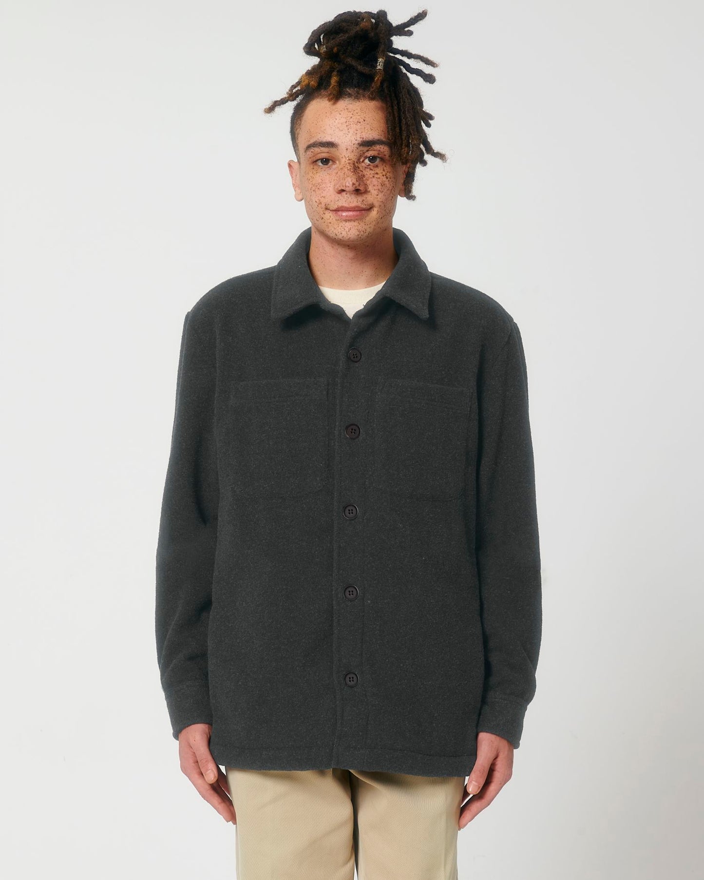 River - Dark Heather Grey - Vorderseite