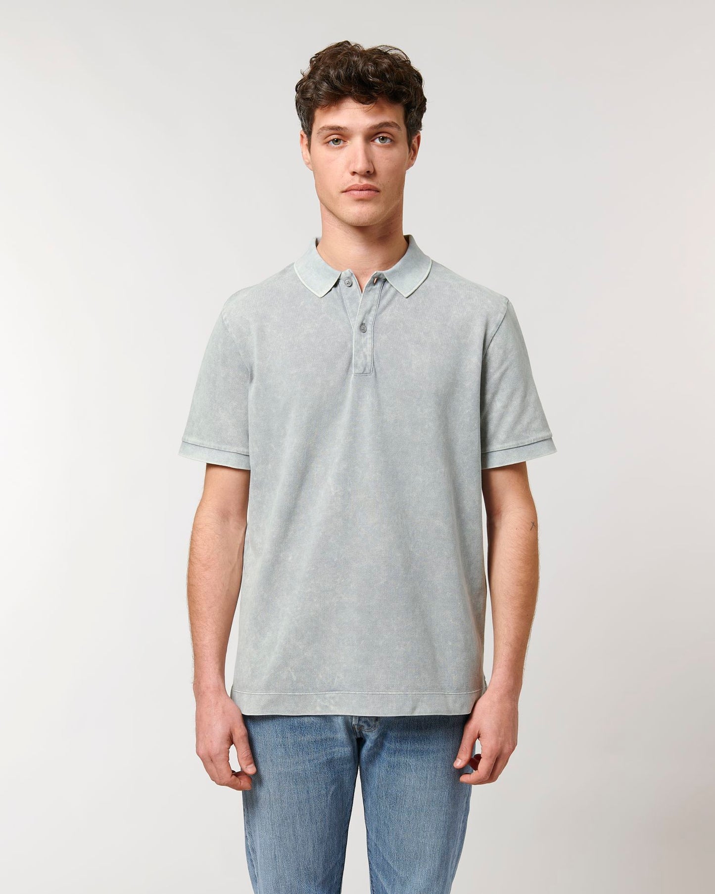 Prepster Vintage - G. Dyed Aged Light Grey - Vorderseite