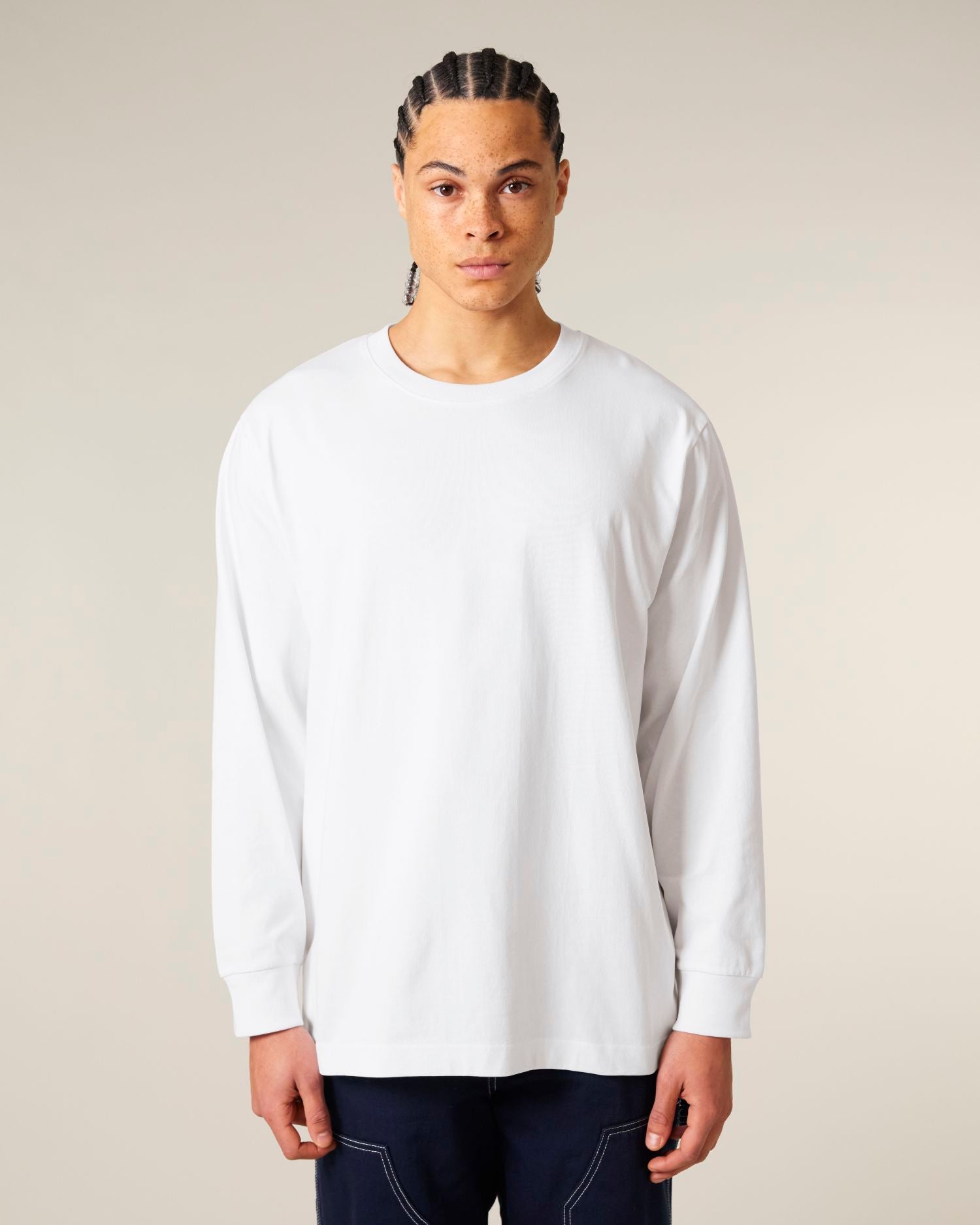 Freestyler Long Sleeve - White - Vorderseite
