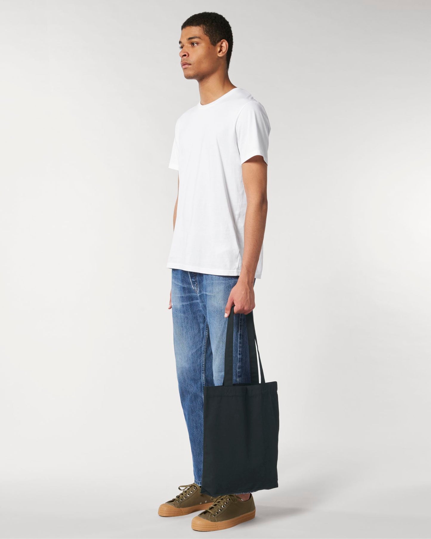 RE-Tote Bag - Black - Vorderseite