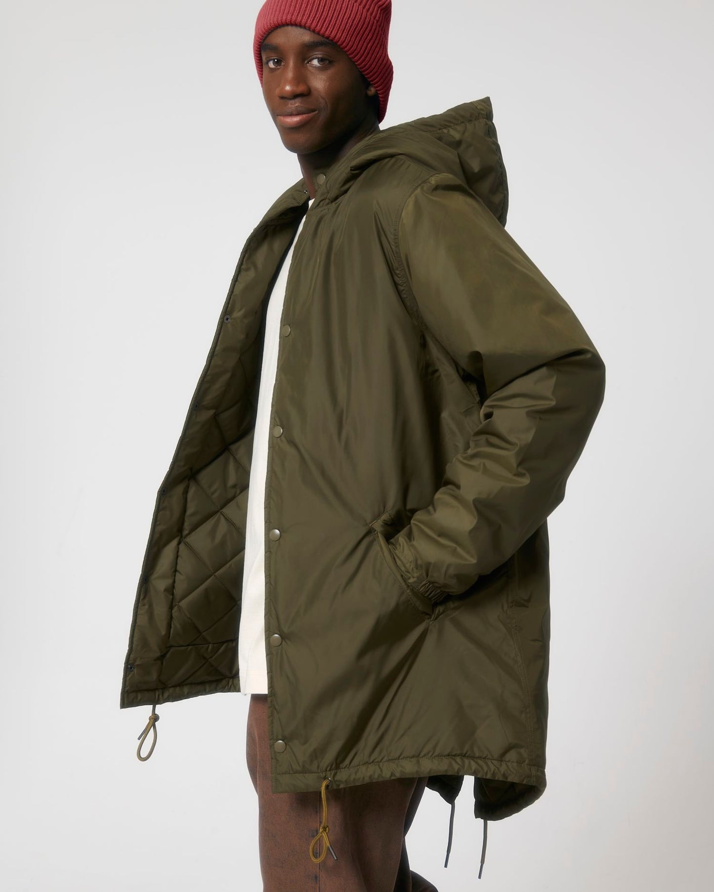 Padded Parker - British Khaki - Vorderseite