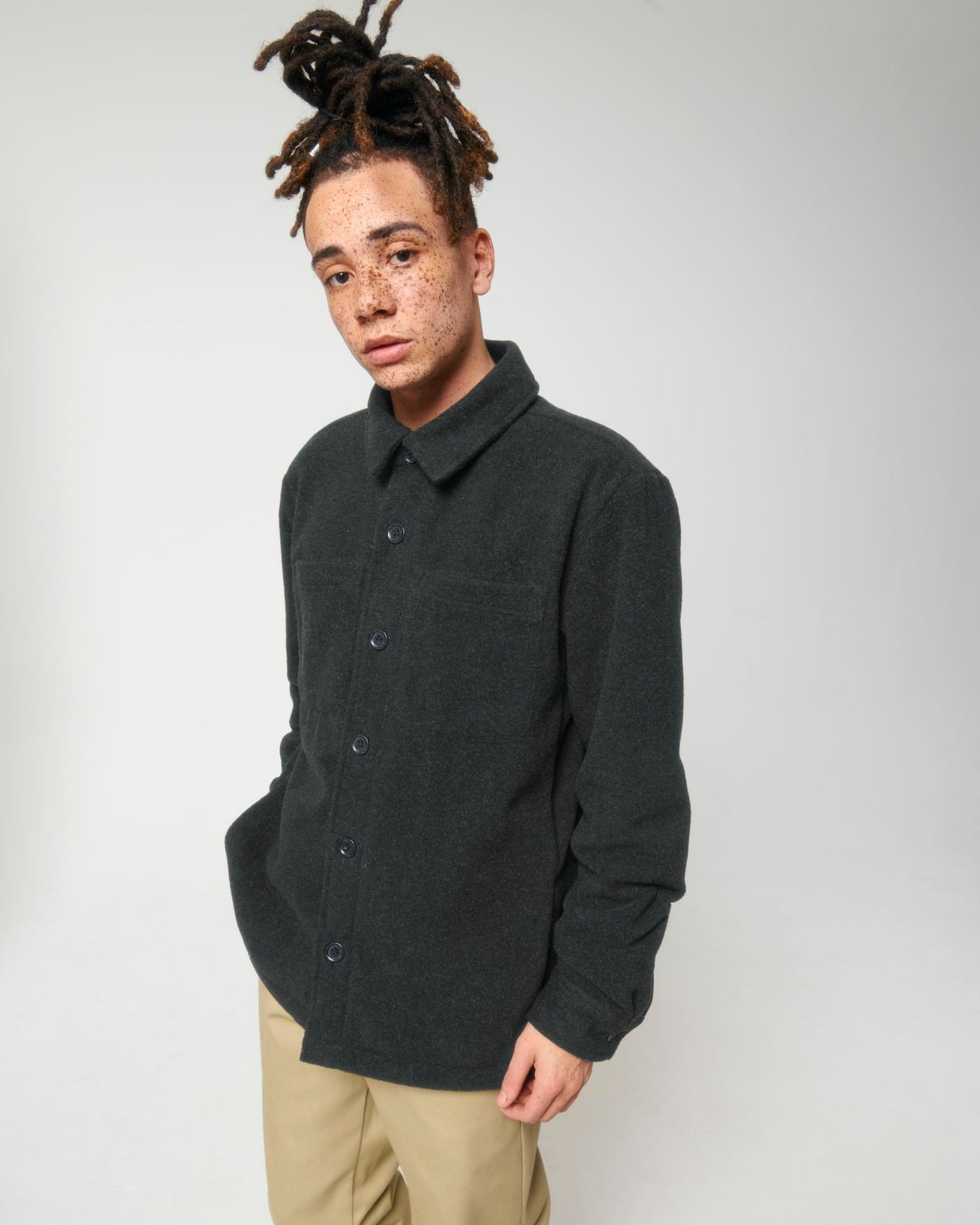 River - Dark Heather Grey - Vorderseite