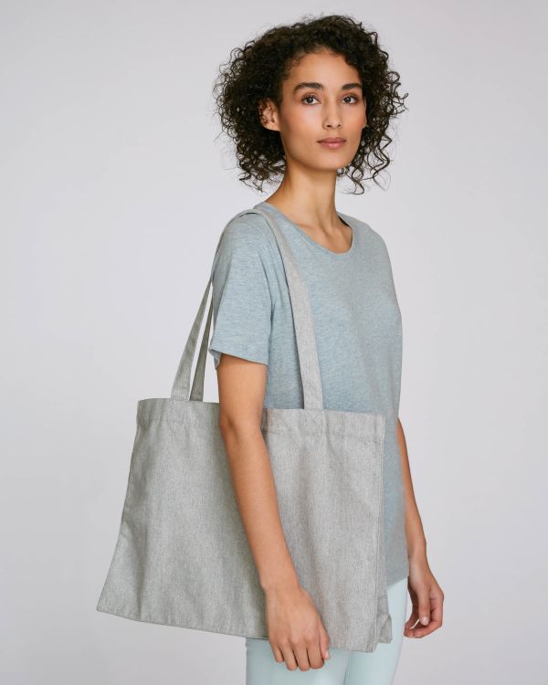 Shopping Bag - Heather Grey - Vorderseite