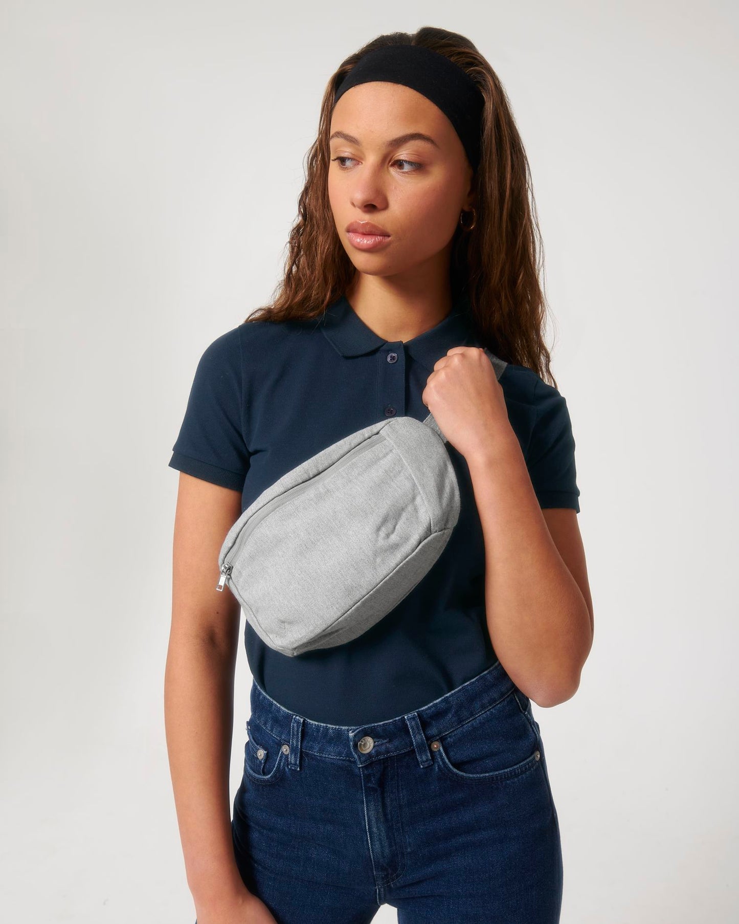 Hip Bag - Heather Grey - Vorderseite