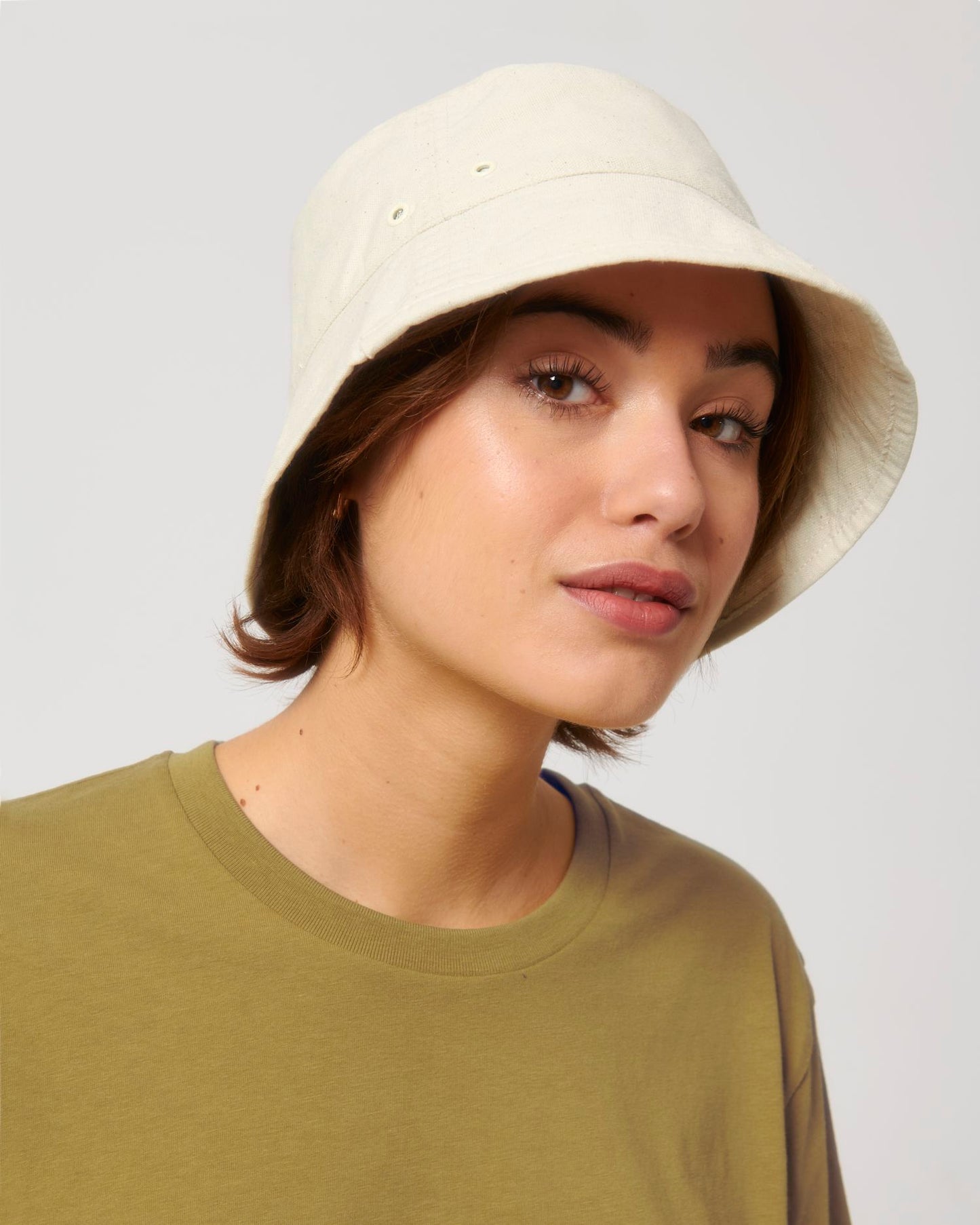 Bucket Hat - Natural - Vorderseite