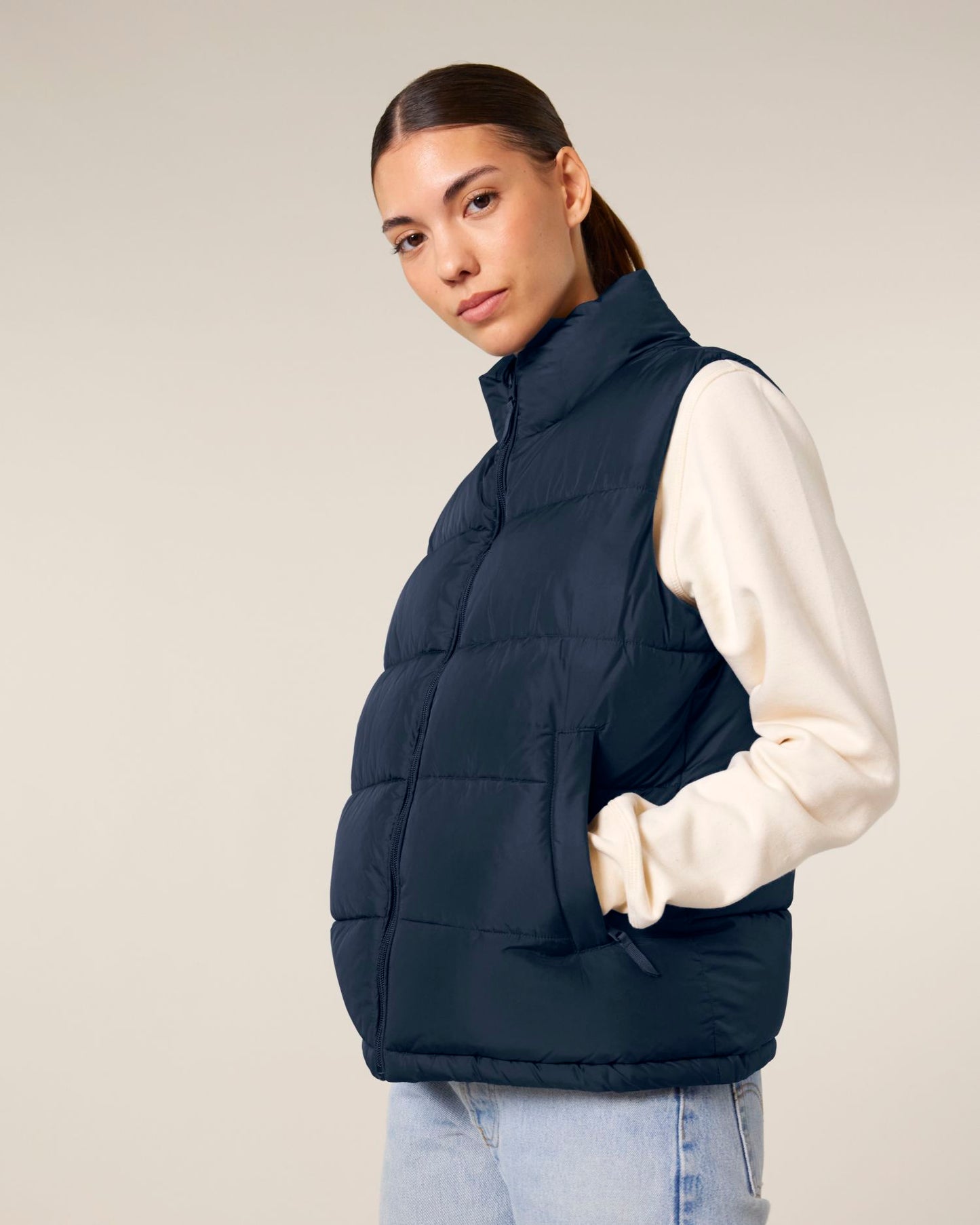 Puffer Gilet - French Navy - Vorderseite