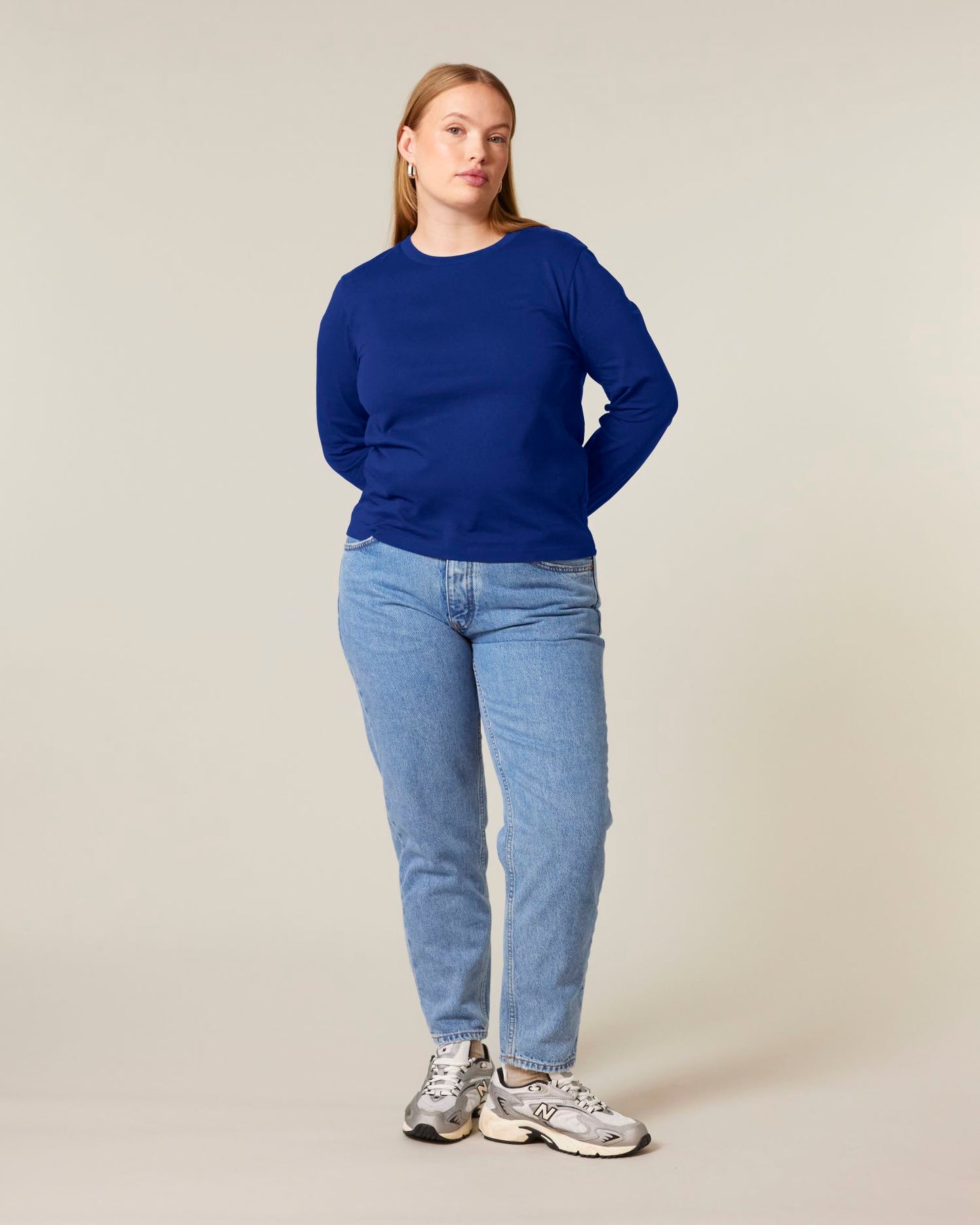 Stella Muser Long Sleeve - Worker Blue - Vorderseite