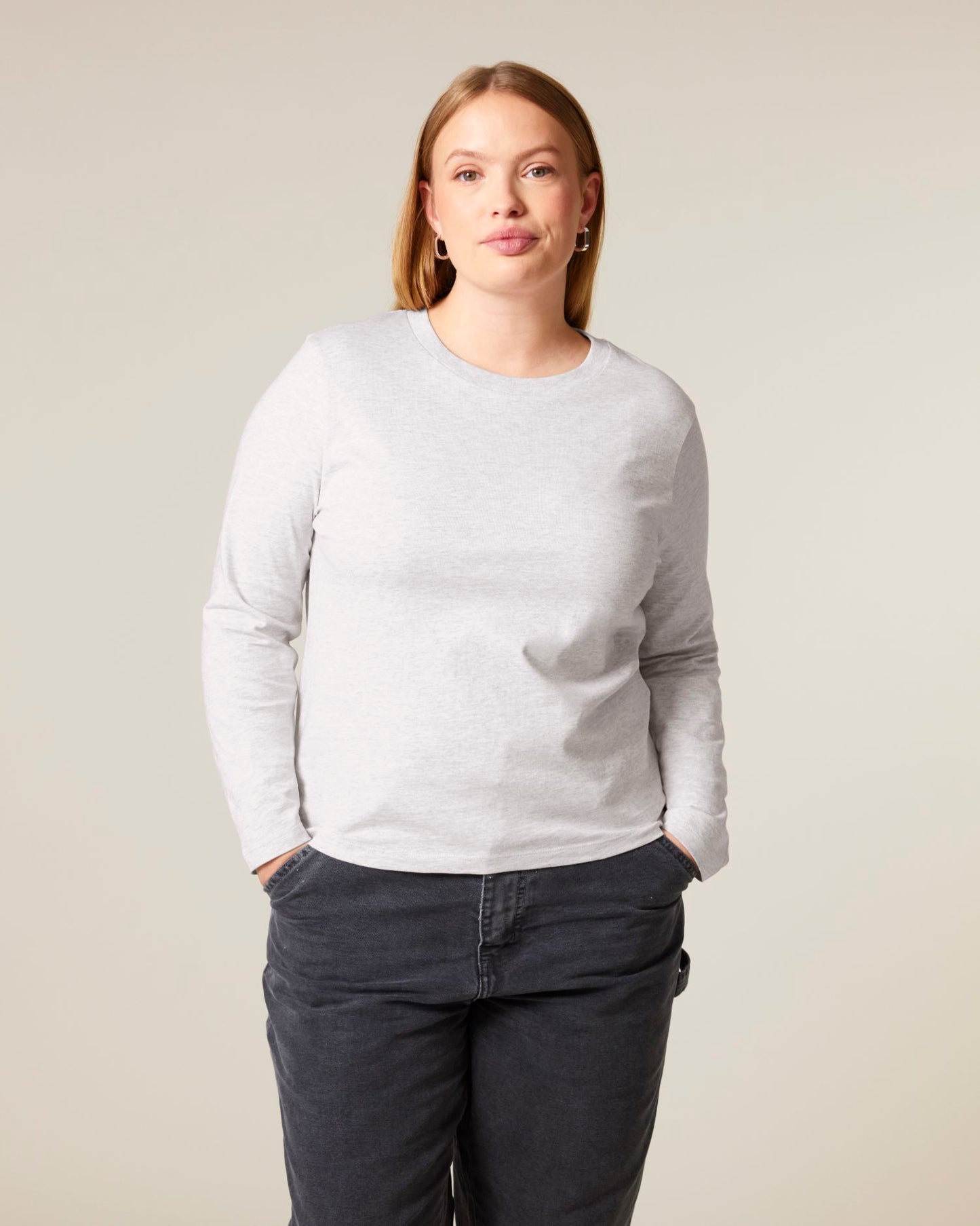 Stella Muser Long Sleeve - Cool Heather Grey - Vorderseite