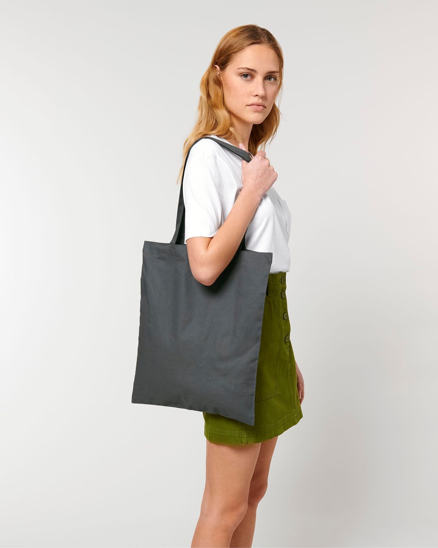 Light Tote Bag - Anthracite - Vorderseite