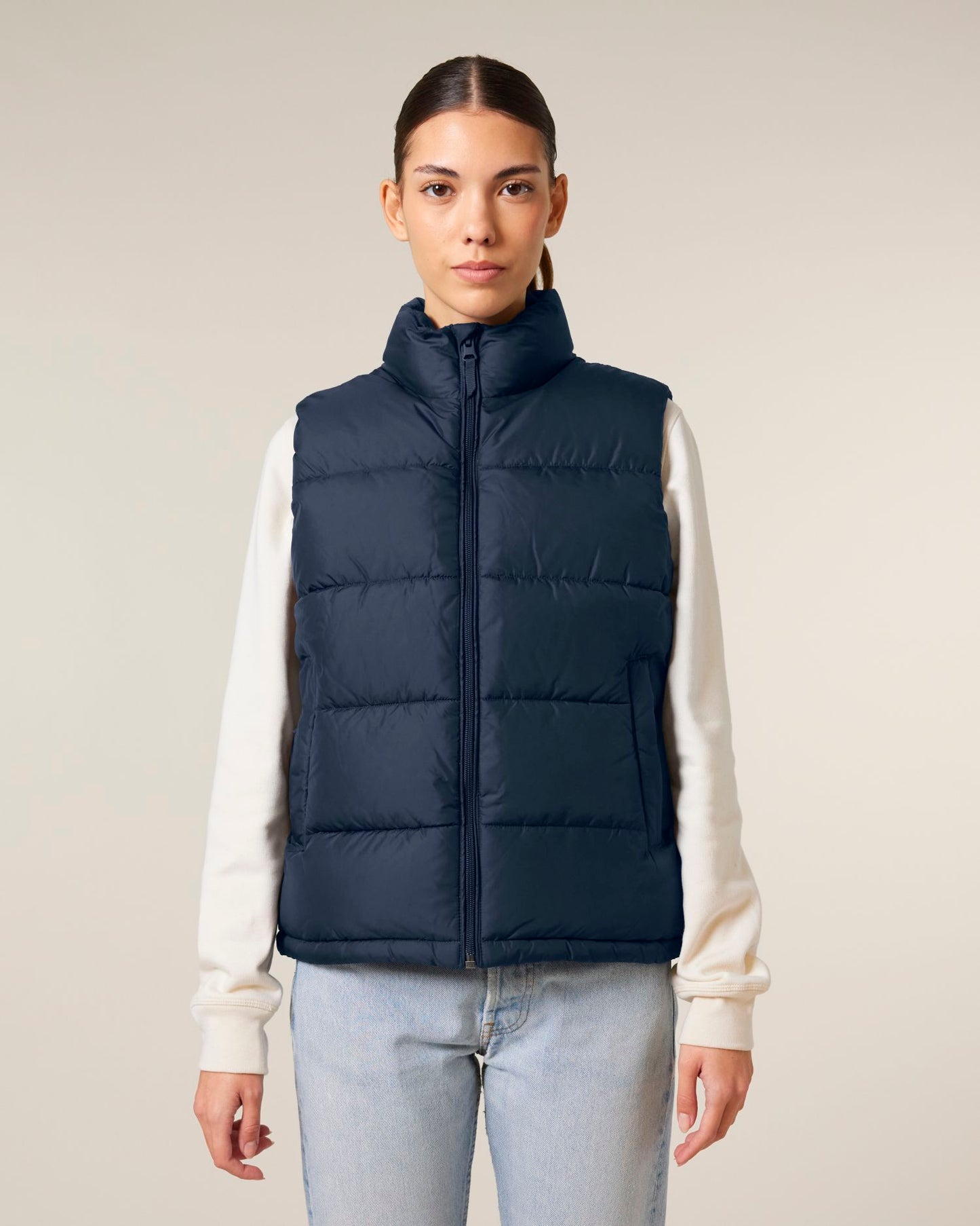 Puffer Gilet - French Navy - Vorderseite