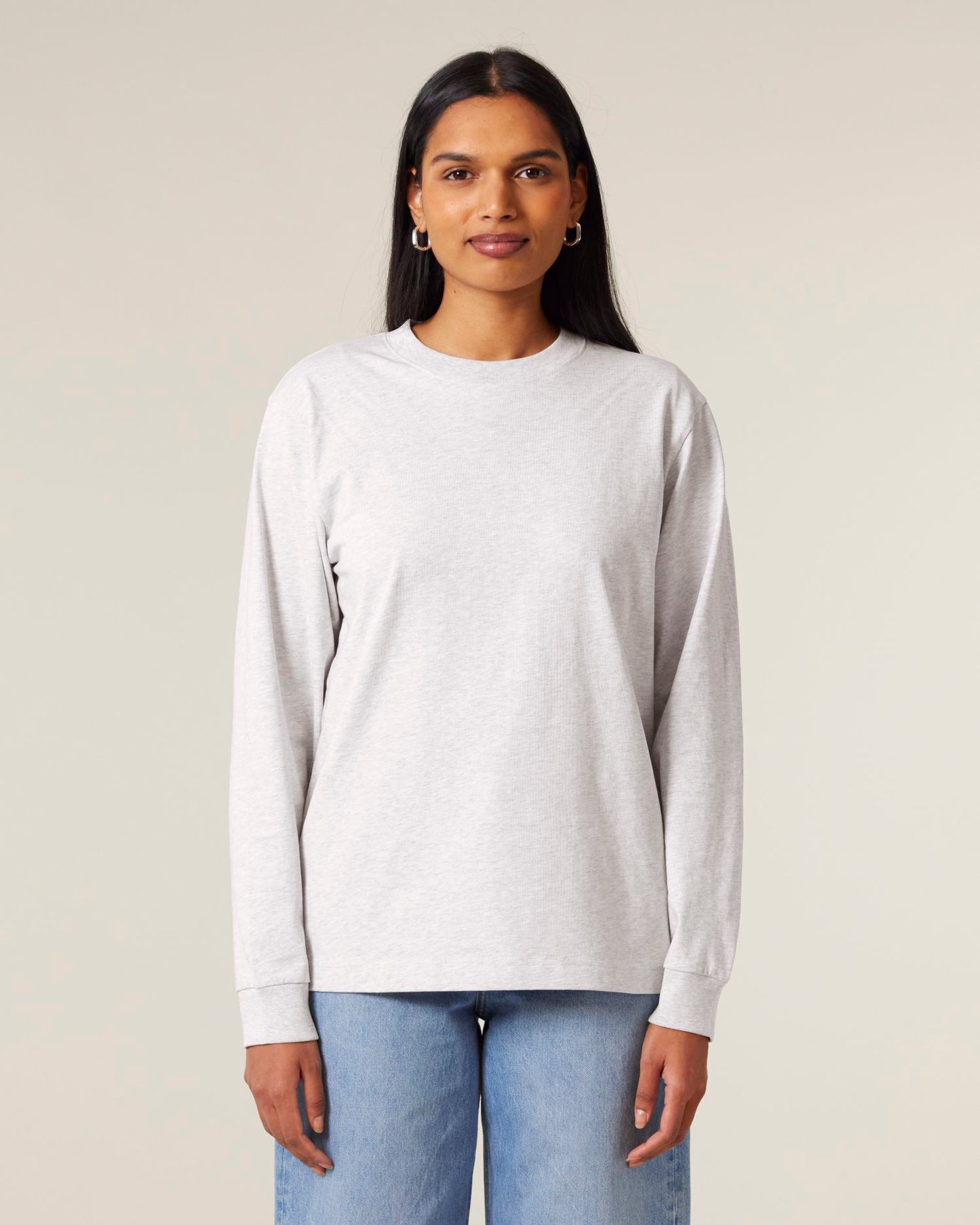 Freestyler Long Sleeve - Cool Heather Grey - Vorderseite
