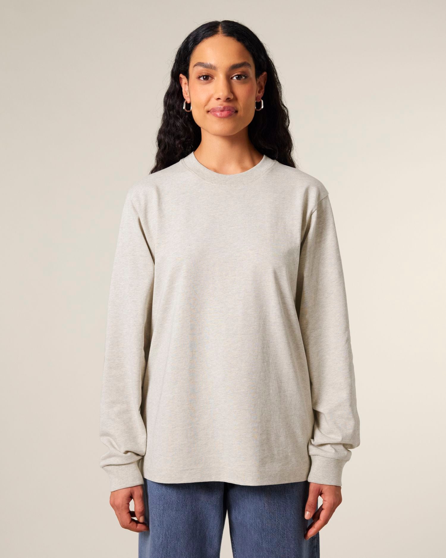 Freestyler Long Sleeve - Heather Haze - Vorderseite