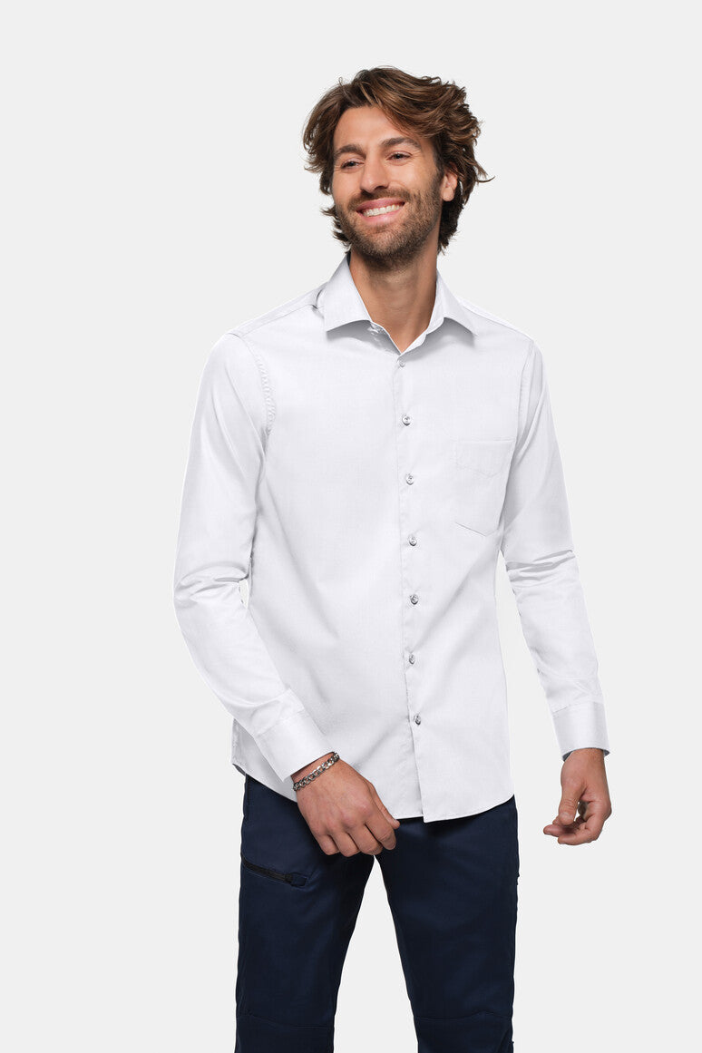 HAKRO Hemd MIKRALINAR® Comfort - Weiß - 5
