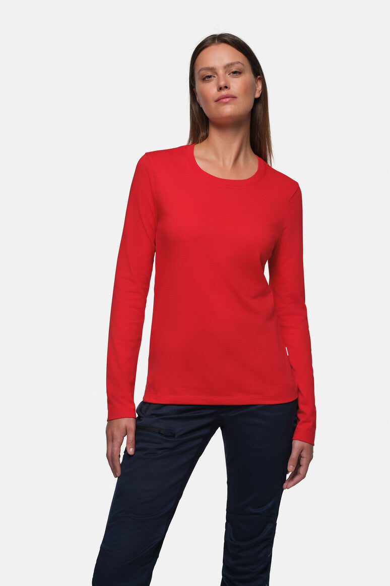 HAKRO Damen Longsleeve MIKRALINAR® - Rot - 5