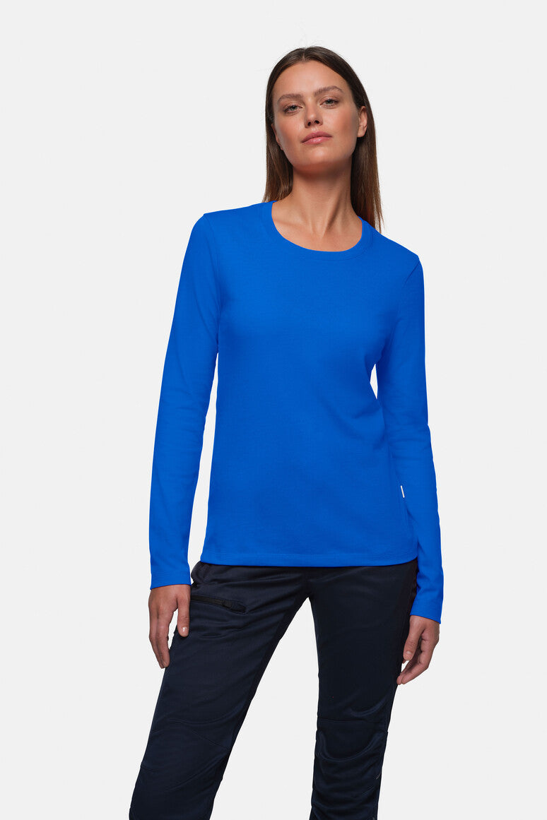 HAKRO Damen Longsleeve MIKRALINAR® - Royalblau - 5