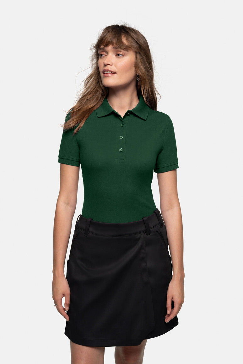 HAKRO Damen Poloshirt MIKRALINAR® - Tanne - 5