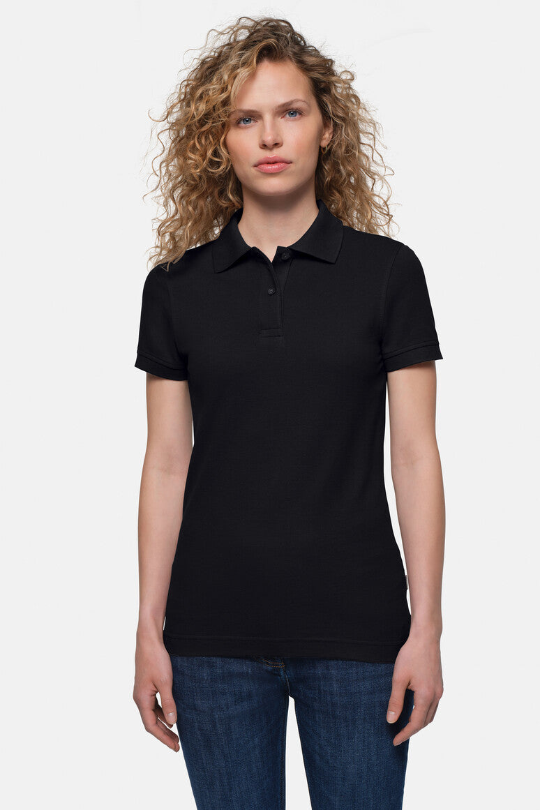 HAKRO Damen Poloshirt Top - Schwarz - 5