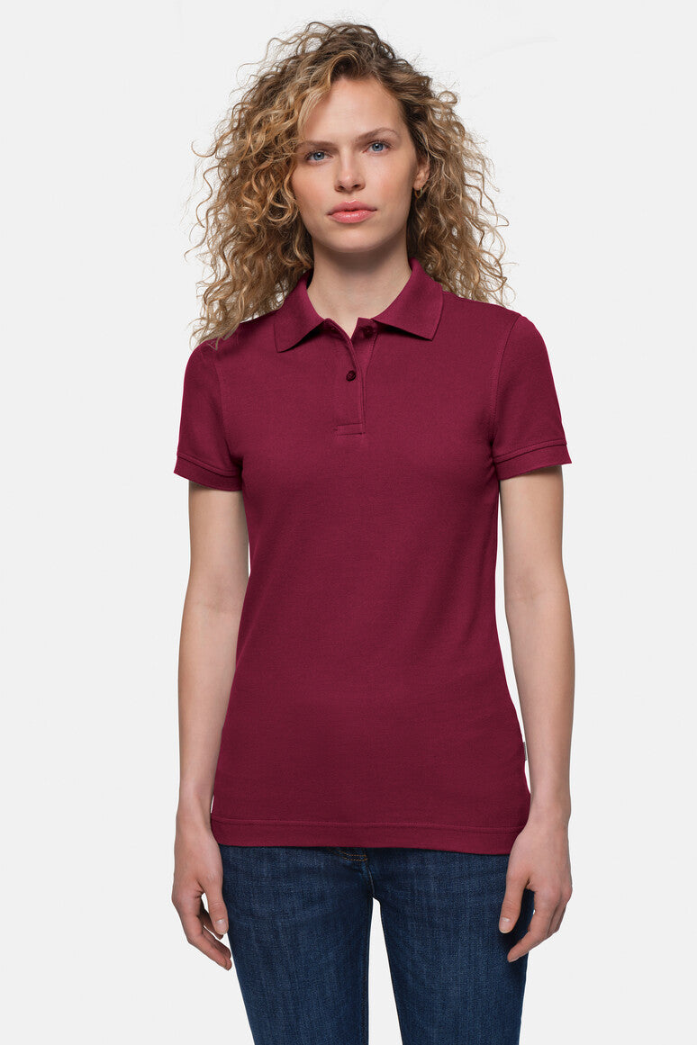 HAKRO Damen Poloshirt Top - Weinrot - 5