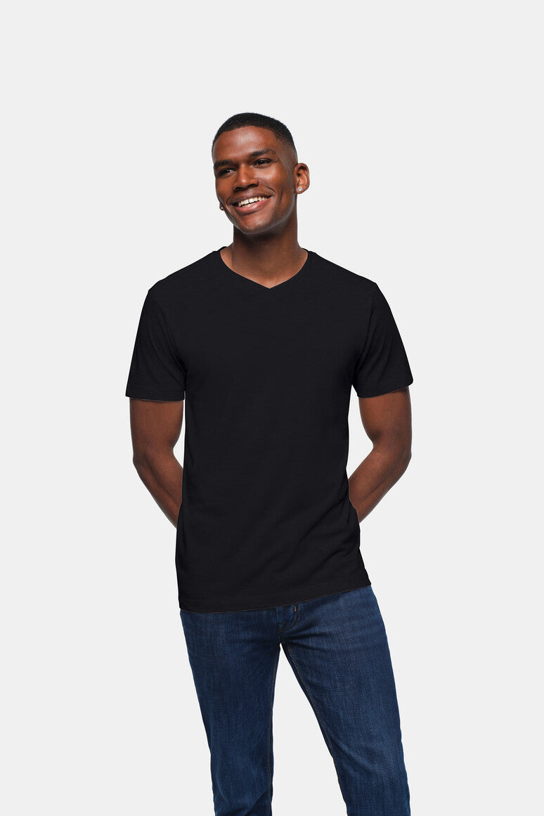 HAKRO V-Shirt Classic - Schwarz - 5
