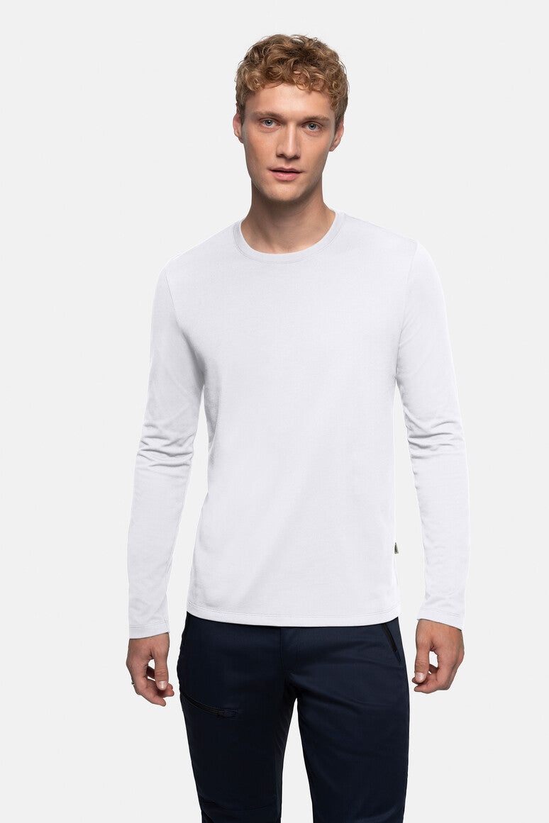 HAKRO Longsleeve MIKRALINAR® - Weiß - 5