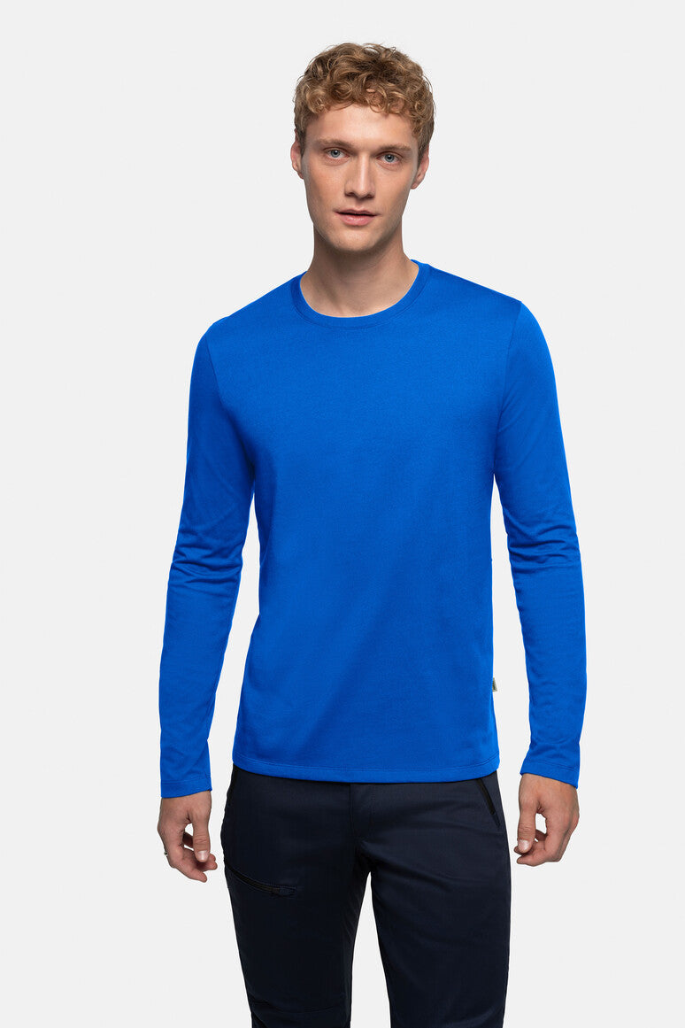 HAKRO Longsleeve MIKRALINAR® - Royalblau - 5
