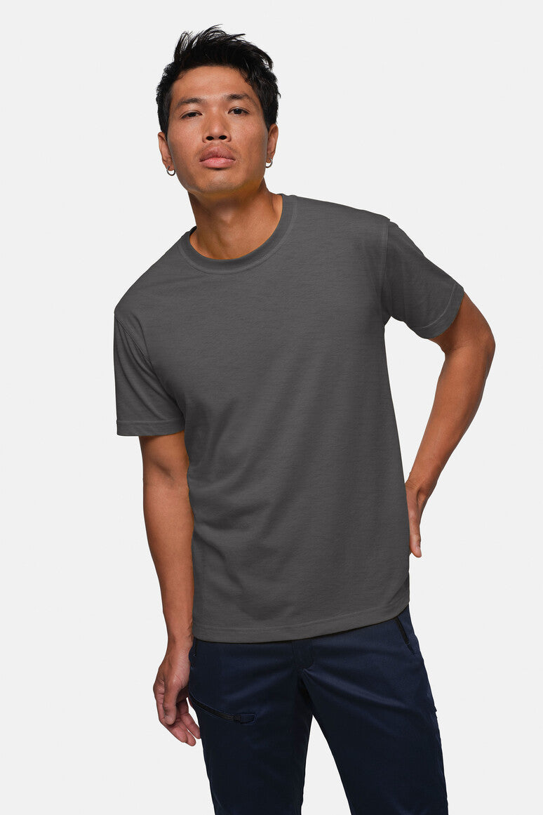 HAKRO T-Shirt MIKRALINAR® - Anthrazit meliert - 5