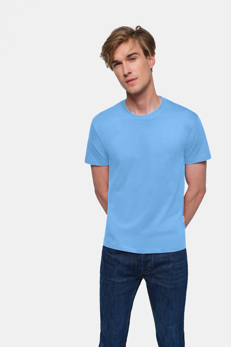HAKRO T-Shirt Classic - Malibublau - 5