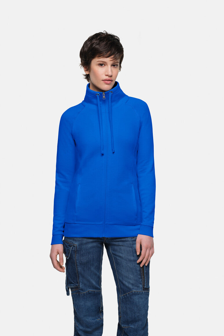 HAKRO Damen Sweatjacke Premium - Royalblau - 5