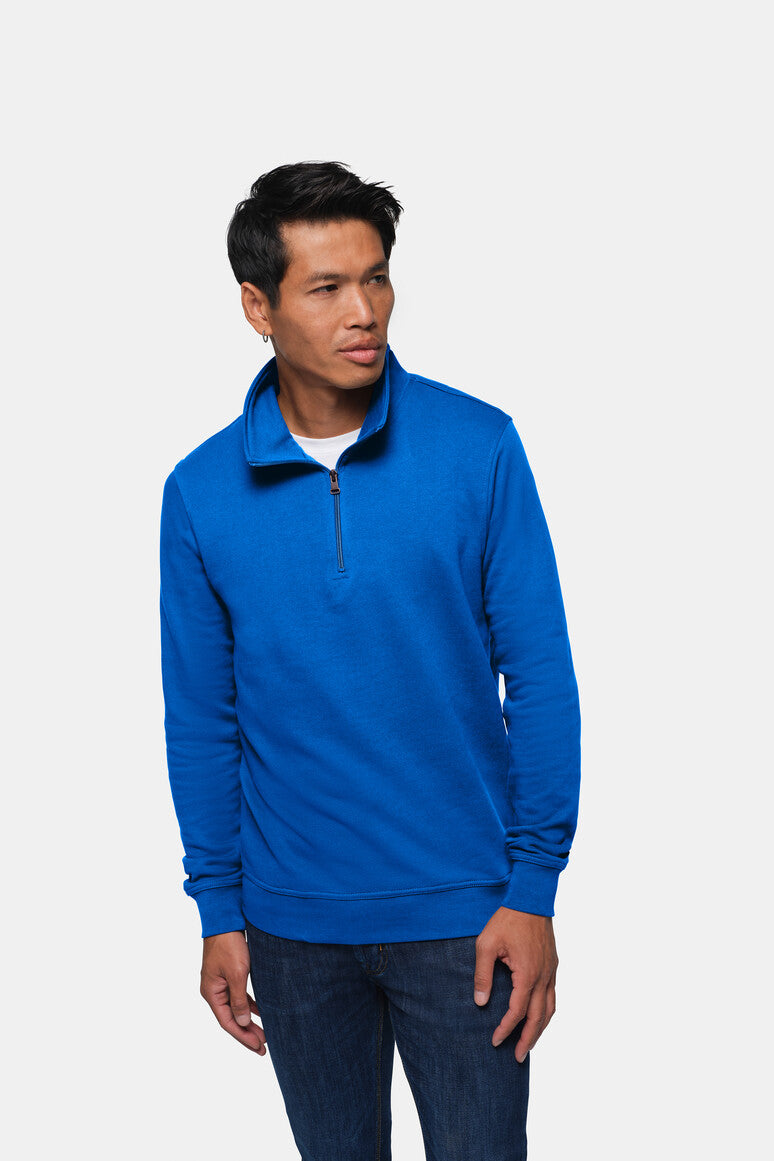HAKRO Zip-Sweatshirt Premium - Royalblau - 5
