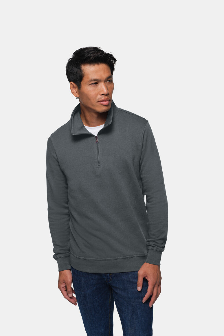 HAKRO Zip-Sweatshirt Premium - Anthrazit - 5