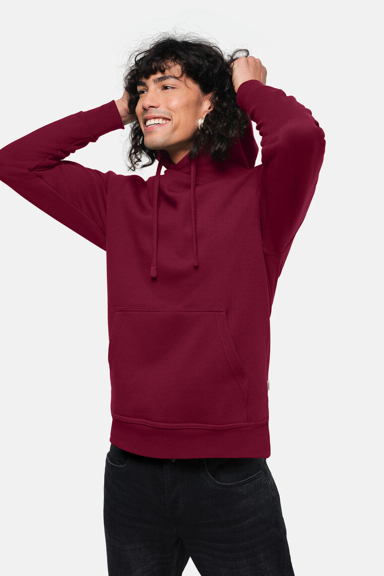HAKRO Kapuzen-Sweatshirt Premium - Weinrot - 5