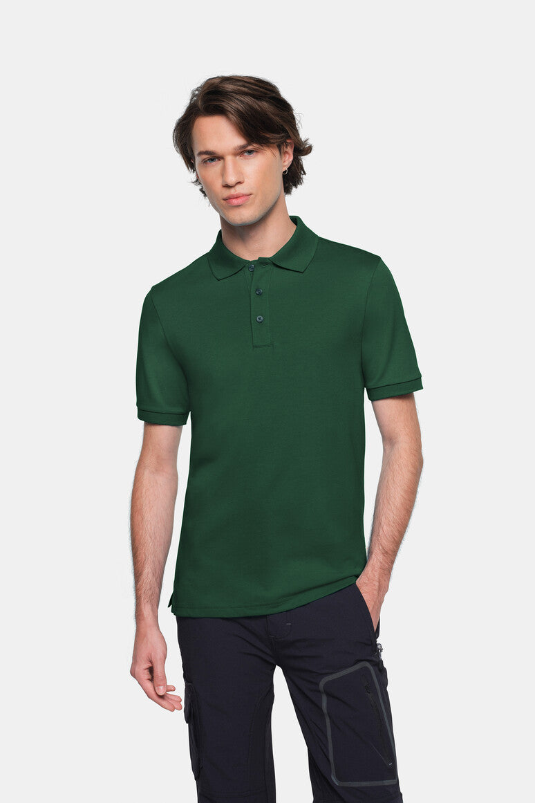 HAKRO COTTON TEC® Poloshirt - Tanne - 5