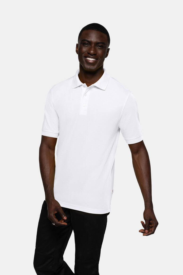 HAKRO Poloshirt MIKRALINAR® - Weiß - 5