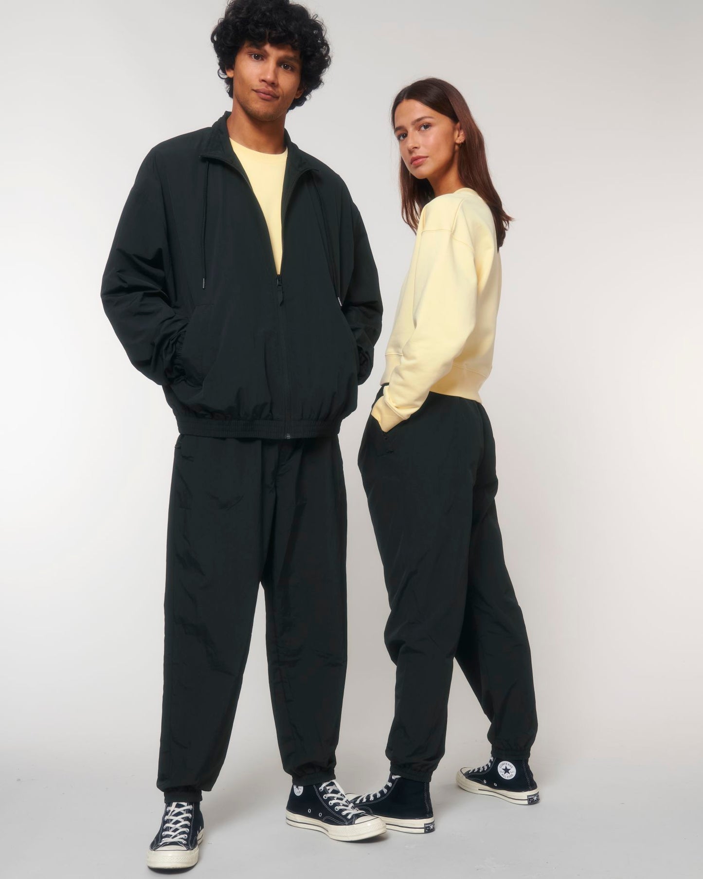 Tracker Trousers - Black - Vorderseite 