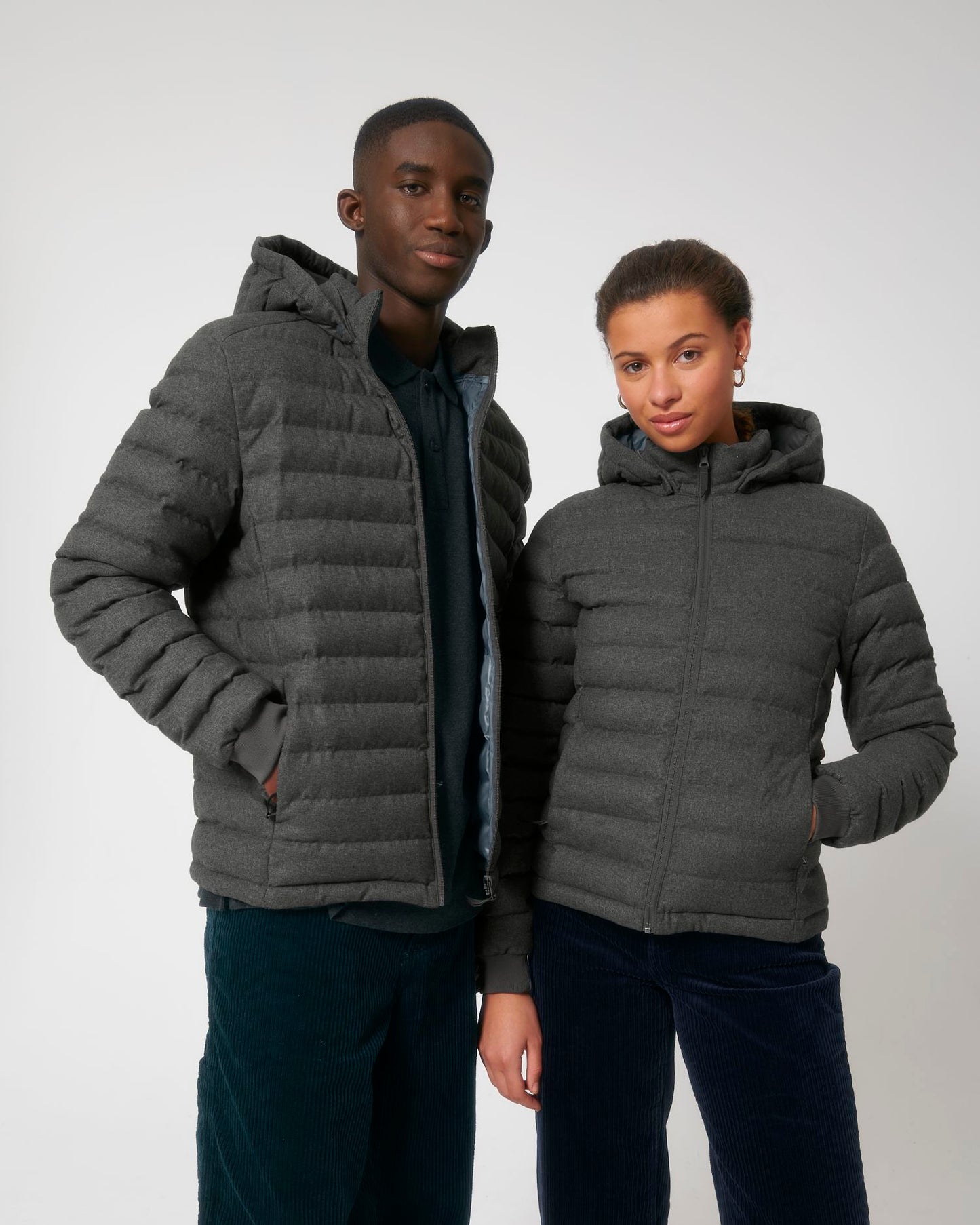 Stanley Voyager Wool-Like - Deep Metal Heather Grey - Vorderseite 