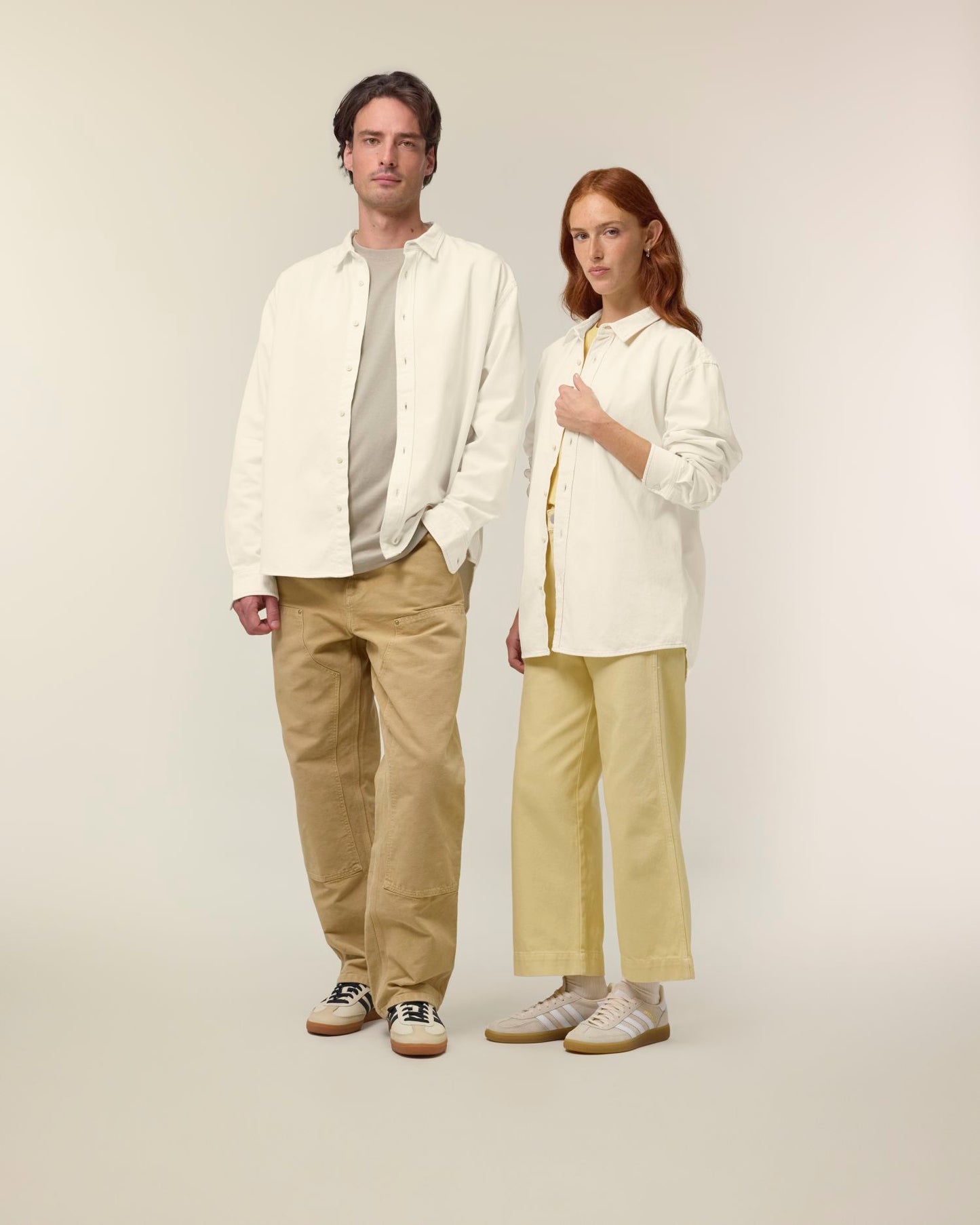 Worker Shirt - Natural Raw - Vorderseite 