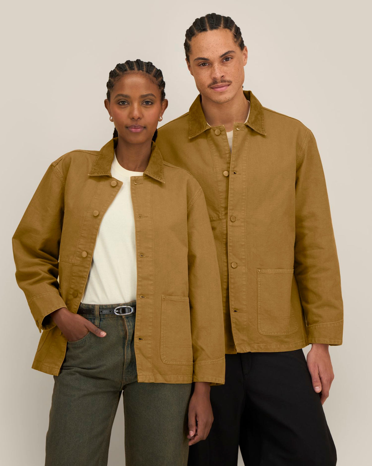 Chore Jacket - G.Dyed Bronze - Vorderseite 