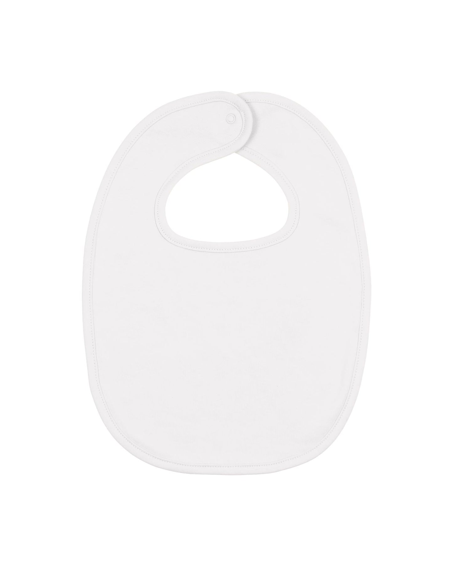 Baby Bib - White - Rückseite 