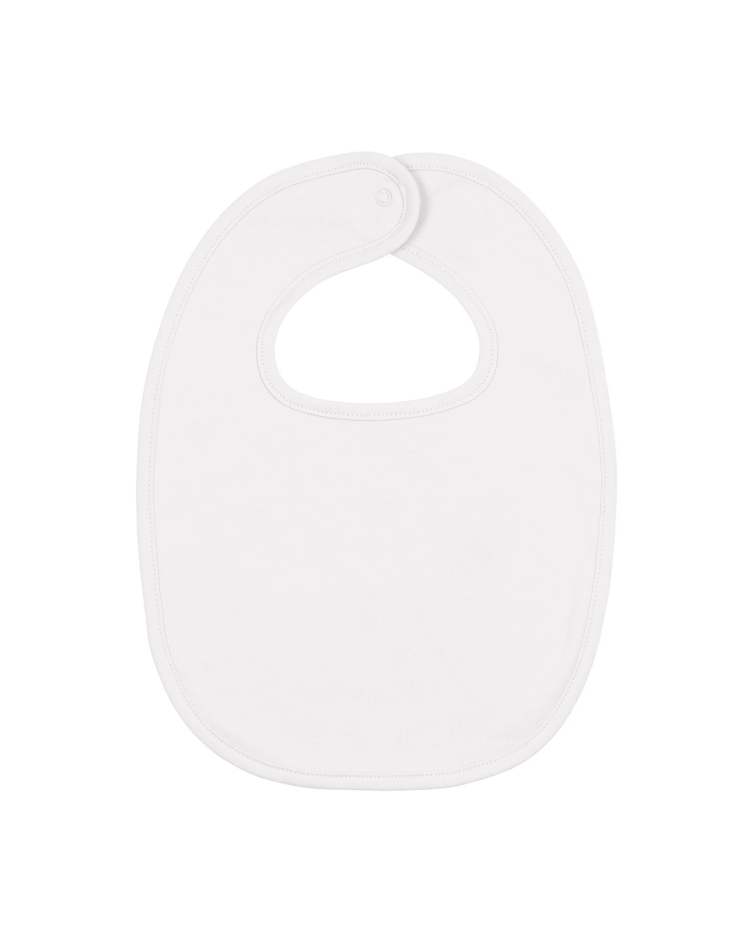 Baby Bib - White - Rückseite 