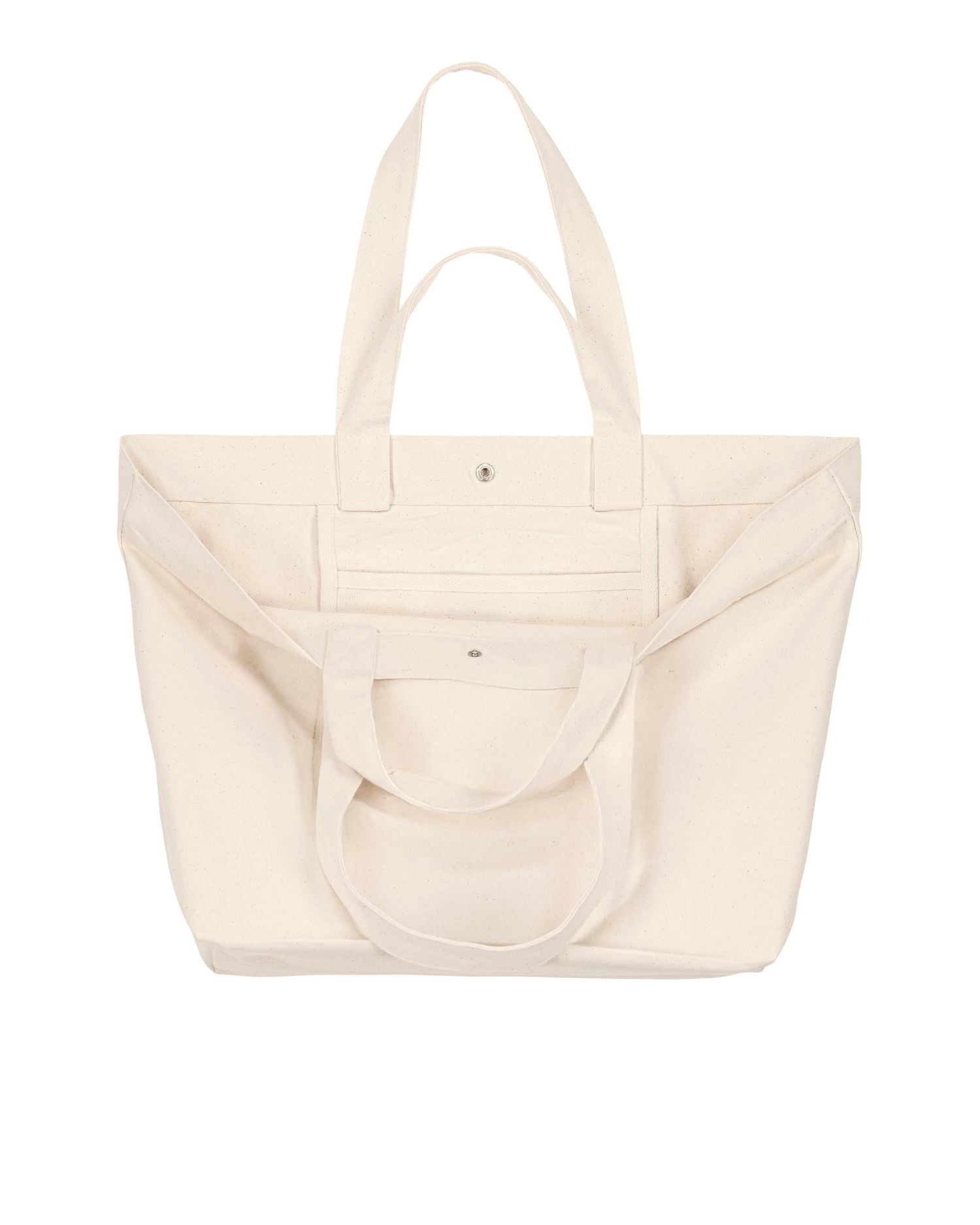 Shopping Bag 2.0 - Natural Raw - Rückseite 