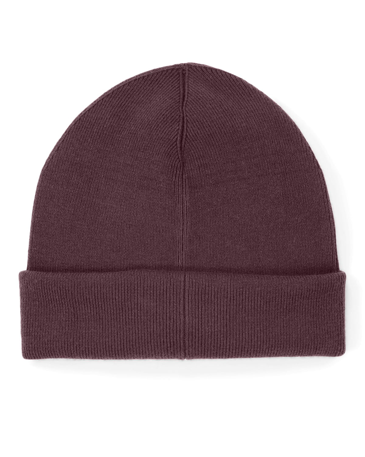 Rib Beanie 2.0 - Red Brown - Rückseite 