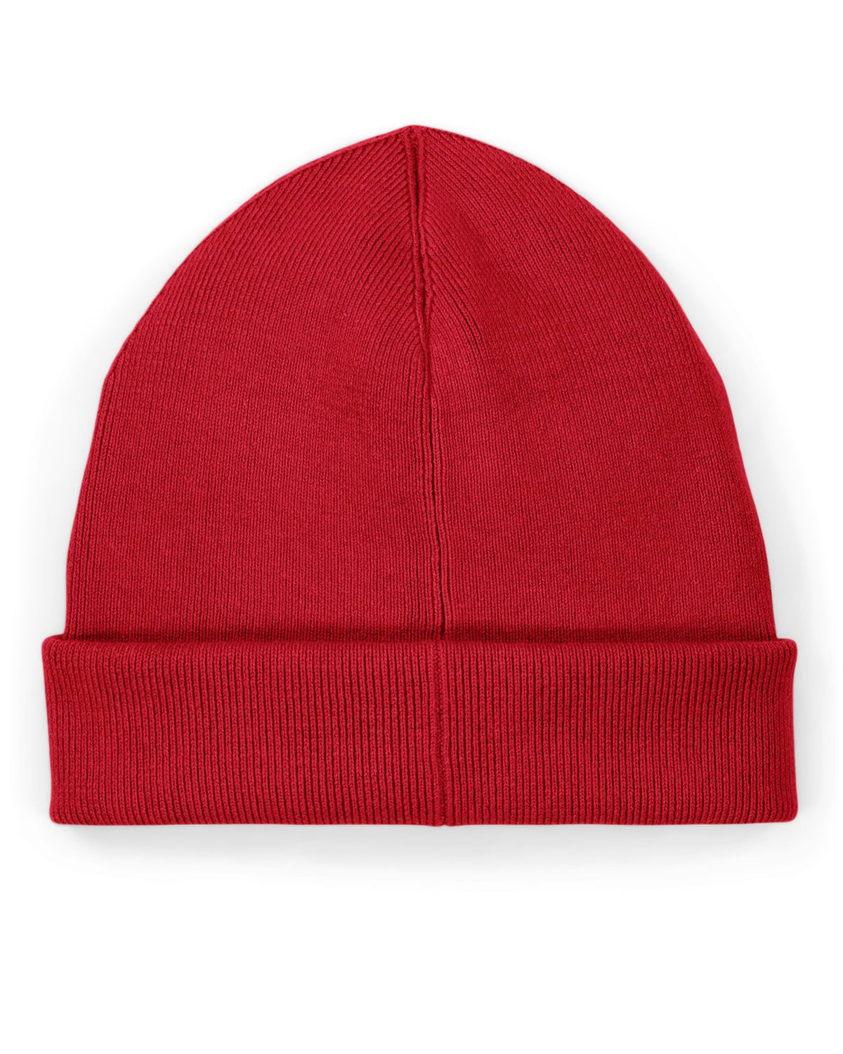 Rib Beanie 2.0 - Passionate Red - Rückseite 