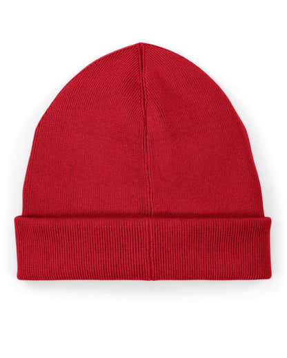 Rib Beanie 2.0 - Passionate Red - Rückseite 