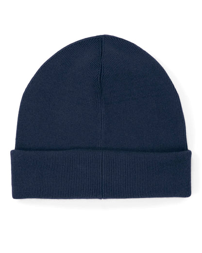 Rib Beanie 2.0 - French Navy - Rückseite 