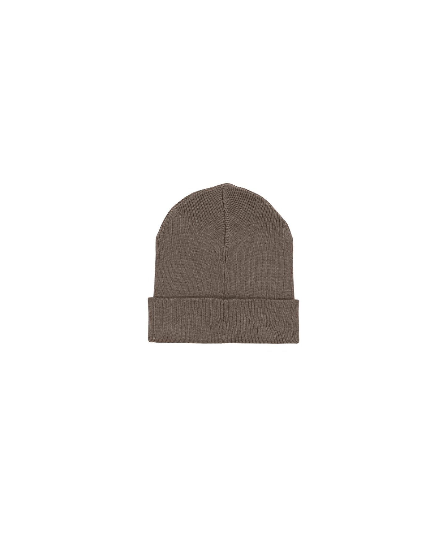 Rib Beanie - Mocha - Rückseite 