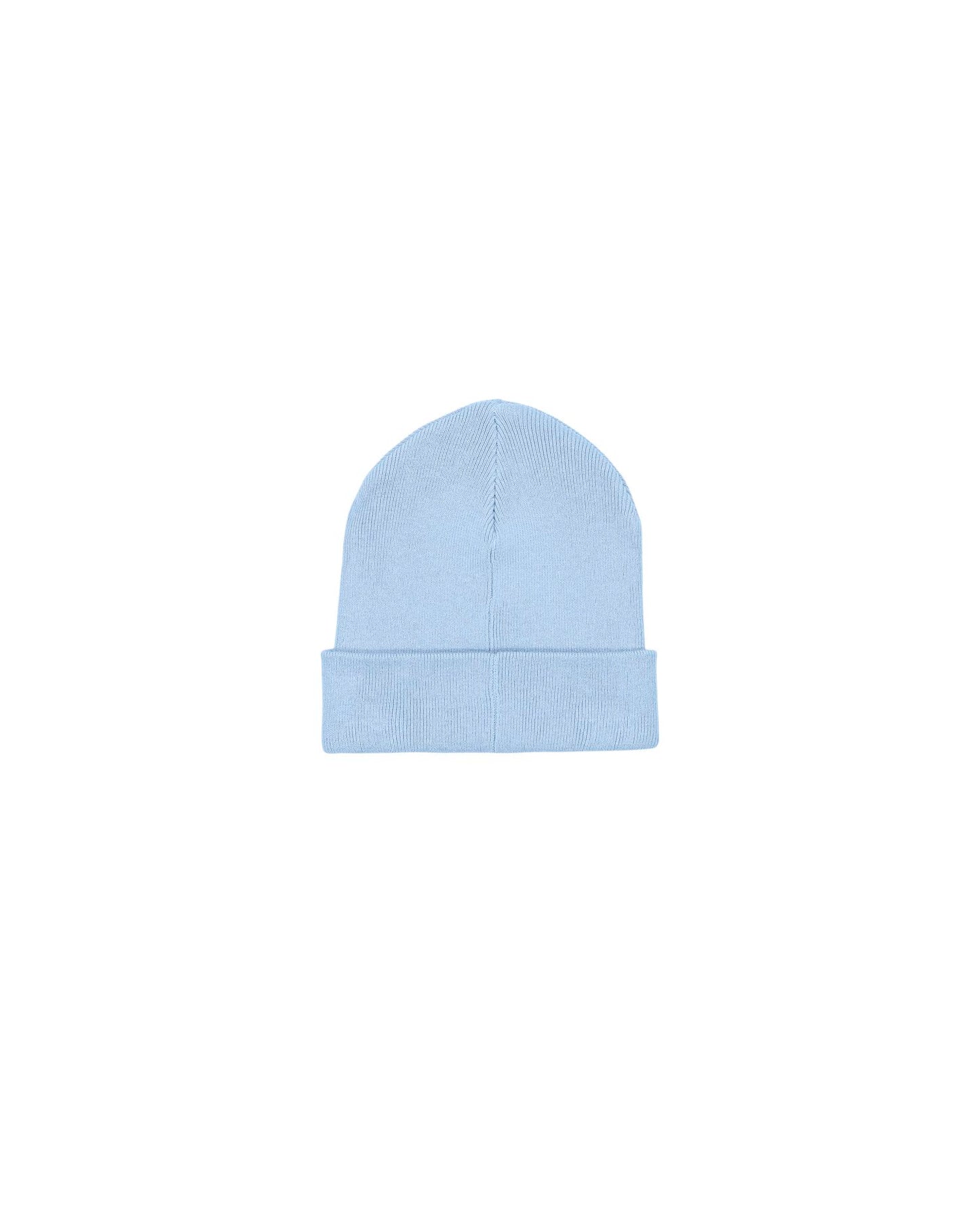 Rib Beanie - Blue Soul - Rückseite 