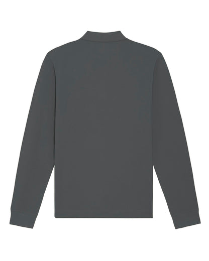 Prepster Long Sleeve - Anthracite - Rückseite 